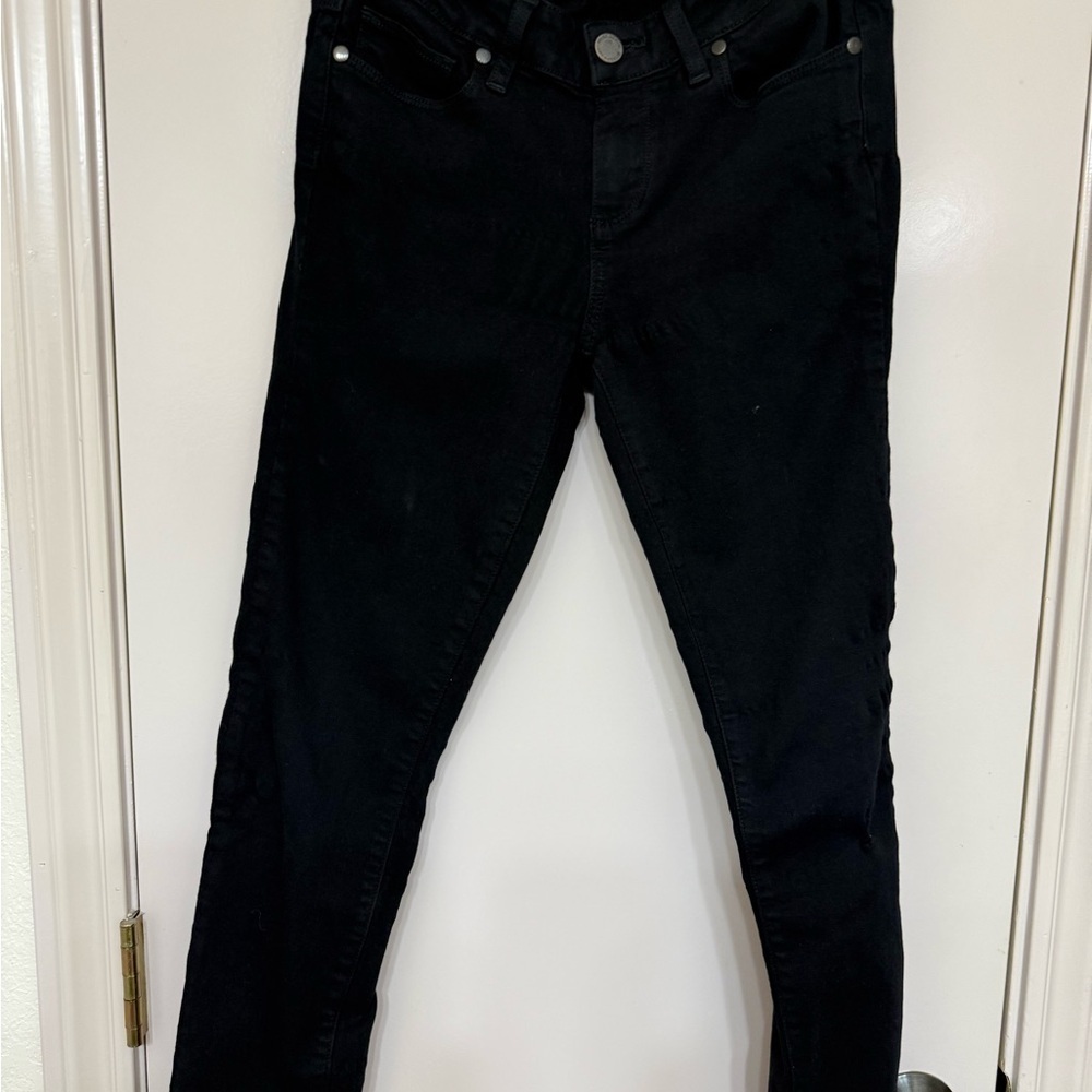 Paige Verdugo Cropped Black Women's Jeans